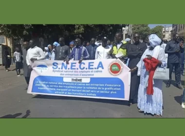 secteur des assurances au Sénégal – SNECEA revendication 14e mois salaire